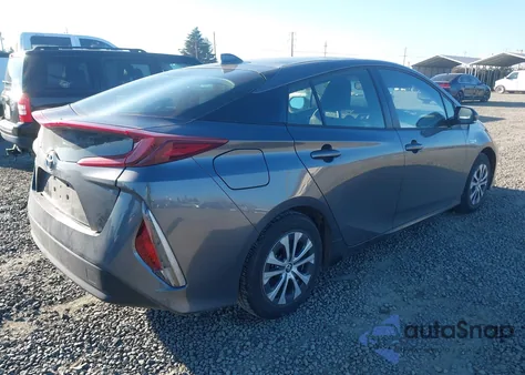 2021 Toyota Prius Prime Le z USA, uszkodzony, nr VIN JTDKAMFP0M3185706
